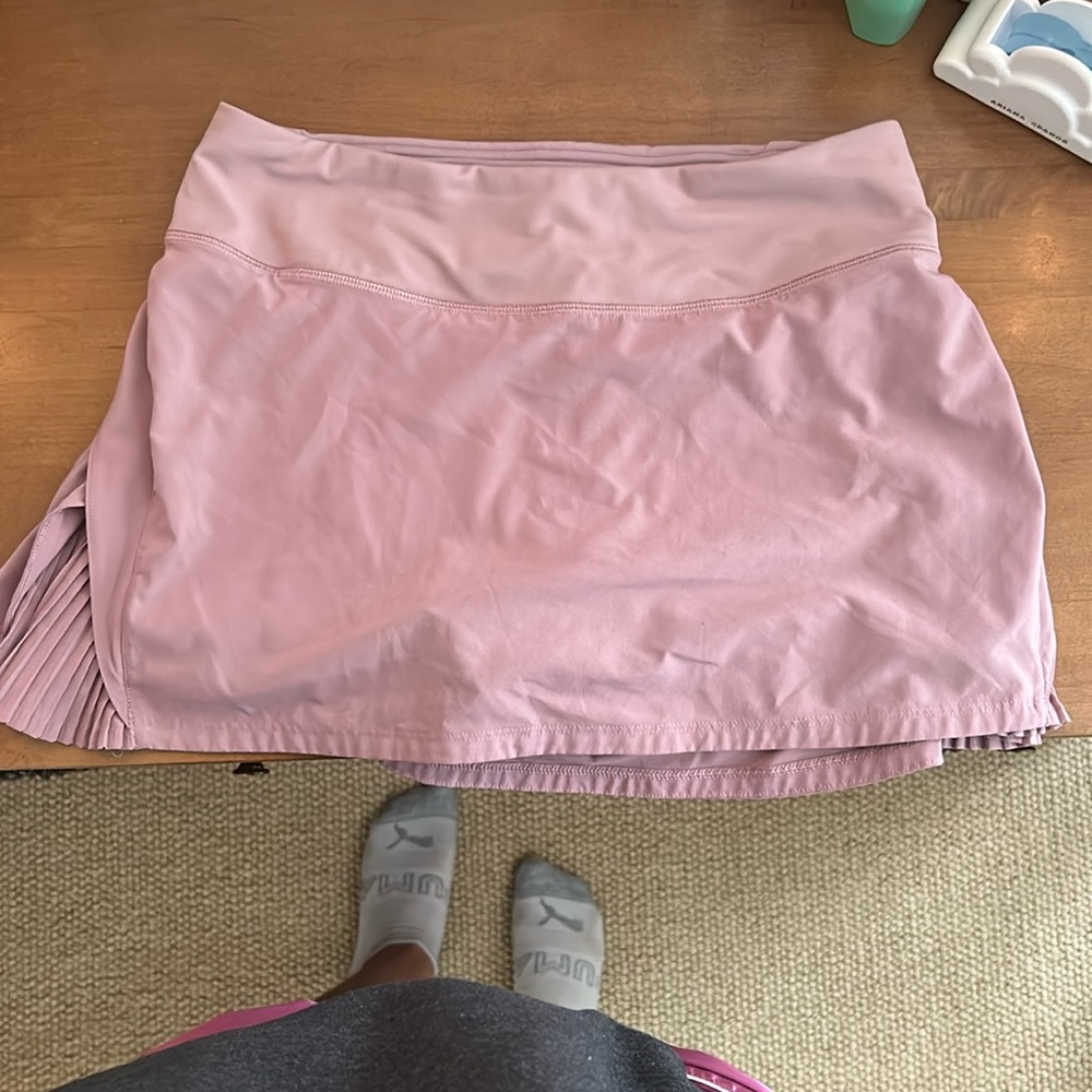 Lululemon Athletica Pink Mini Skirt